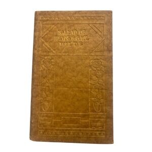 The Ballad of Reading Gaol Oscar‎ Wilde 1896 Poem H M Prison